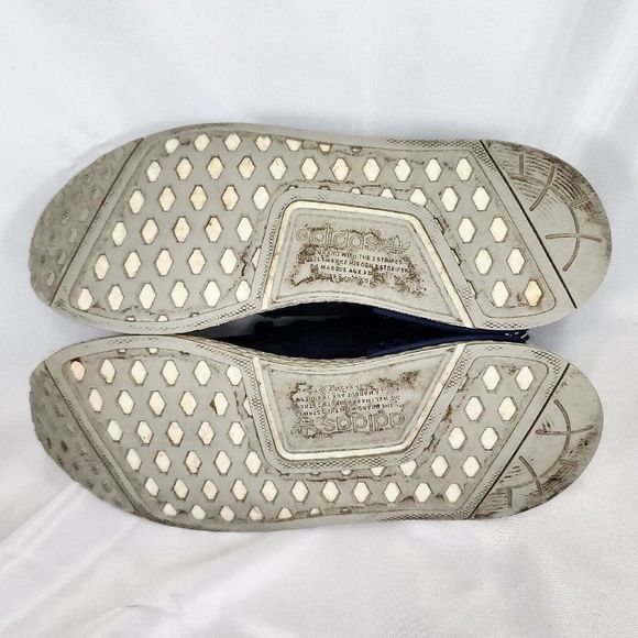 Adidas NMD XR1 Boost Shoes Blue Knit BY9819 Comfort 2017 Classic Women's Size 9 - Picture 6 of 9
